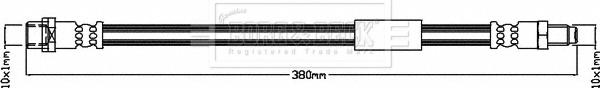 Borg & Beck BBH8409 - Flessibile del freno autozon.pro