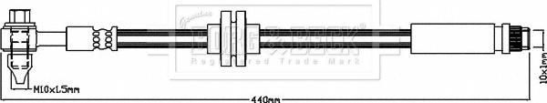 Borg & Beck BBH8568 - Flessibile del freno autozon.pro