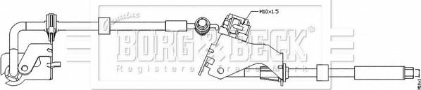 Borg & Beck BBH8533 - Flessibile del freno autozon.pro