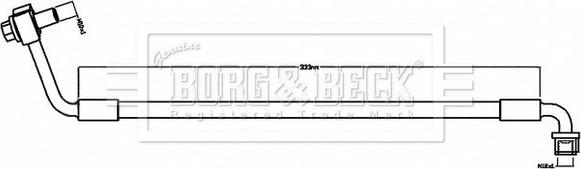 Borg & Beck BBH8693 - Flessibile del freno autozon.pro