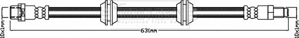 Borg & Beck BBH8651 - Flessibile del freno autozon.pro