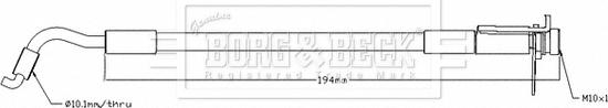 Borg & Beck BBH8678 - Flessibile del freno autozon.pro