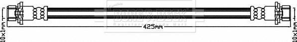 Borg & Beck BBH8061 - Flessibile del freno autozon.pro