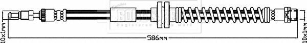 Borg & Beck BBH8089 - Flessibile del freno autozon.pro