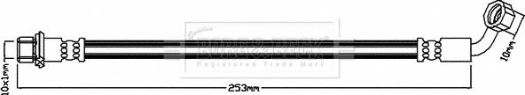 Borg & Beck BBH8159 - Flessibile del freno autozon.pro