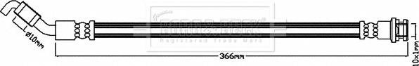 Borg & Beck BBH8150 - Flessibile del freno autozon.pro