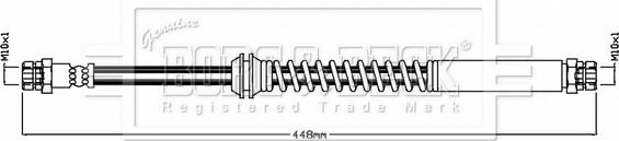 Borg & Beck BBH8859 - Flessibile del freno autozon.pro