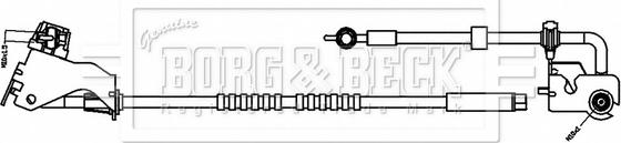 Borg & Beck BBH8850 - Flessibile del freno autozon.pro