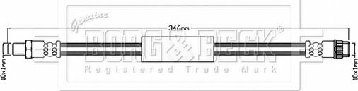 Borg & Beck BBH8851 - Flessibile del freno autozon.pro