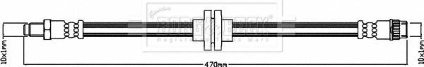 Borg & Beck BBH8335 - Flessibile del freno autozon.pro