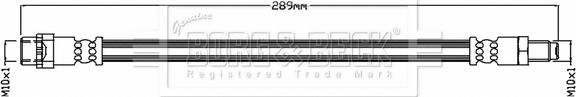 Borg & Beck BBH8748 - Flessibile del freno autozon.pro