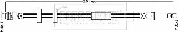 Borg & Beck BBH8759 - Flessibile del freno autozon.pro