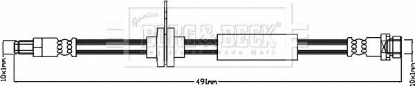 Borg & Beck BBH7955 - Flessibile del freno autozon.pro