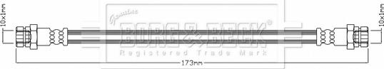 Borg & Beck BBH7958 - Flessibile del freno autozon.pro