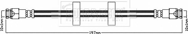 Borg & Beck BBH7987 - Flessibile del freno autozon.pro