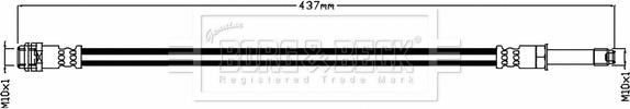 Borg & Beck BBH7494 - Flessibile del freno autozon.pro