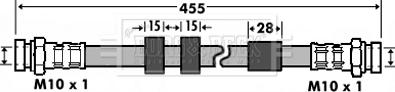 Borg & Beck BBH7431 - Flessibile del freno autozon.pro