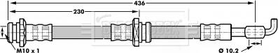 Borg & Beck BBH7062 - Flessibile del freno autozon.pro