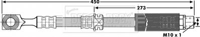 Borg & Beck BBH7123 - Flessibile del freno autozon.pro