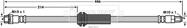 Borg & Beck BBH7823 - Flessibile del freno autozon.pro