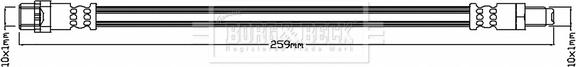 Borg & Beck BBH7393 - Flessibile del freno autozon.pro