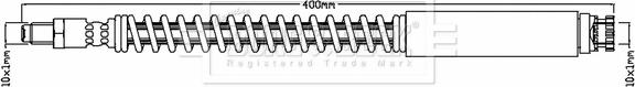 Borg & Beck BBH7323 - Flessibile del freno autozon.pro