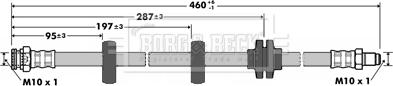 Borg & Beck BBH7373 - Flessibile del freno autozon.pro