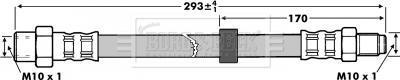 Borg & Beck BBH7294 - Flessibile del freno autozon.pro