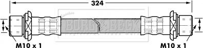 Borg & Beck BBH7243 - Flessibile del freno autozon.pro