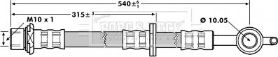 Borg & Beck BBH7271 - Flessibile del freno autozon.pro