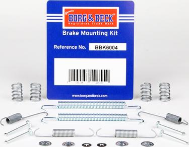 Borg & Beck BBK6004 - Kit accessori, Ganasce freno autozon.pro