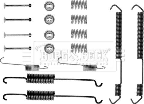 Borg & Beck BBK6083 - Kit accessori, Ganasce freno autozon.pro