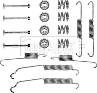 Borg & Beck BBK6078 - Kit accessori, Ganasce freno autozon.pro