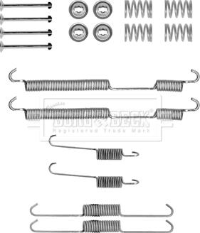 Borg & Beck BBK6146 - Kit accessori, Ganasce freno autozon.pro