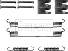 Borg & Beck BBK6148 - Kit accessori, Ganasce freno autozon.pro