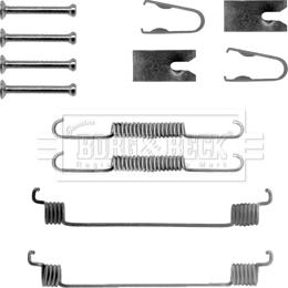 Borg & Beck BBK6154 - Kit accessori, Ganasce freno autozon.pro