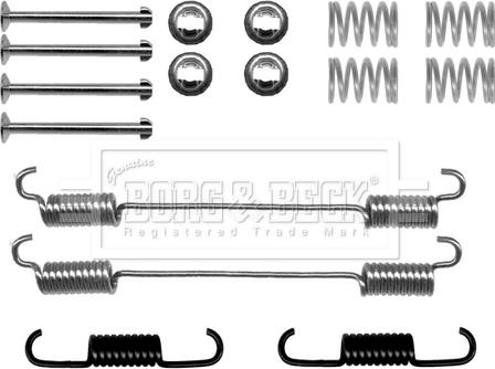 Borg & Beck BBK6156 - Kit accessori, Ganasce freno autozon.pro