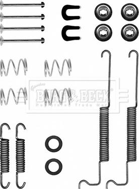 Borg & Beck BBK6349 - Kit accessori, Ganasce freno autozon.pro