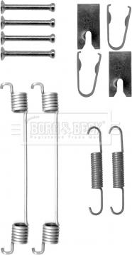 Borg & Beck BBK6344 - Kit accessori, Ganasce freno autozon.pro