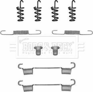 Borg & Beck BBK6352 - Kit accessori, Ganasce freno stazionamento autozon.pro