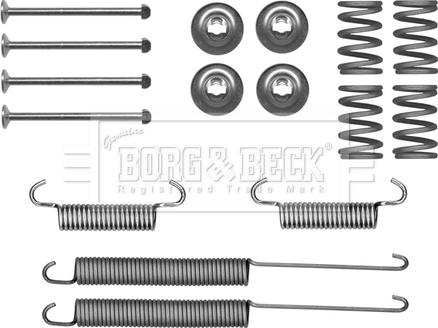 Borg & Beck BBK6314 - Kit accessori, Ganasce freno autozon.pro