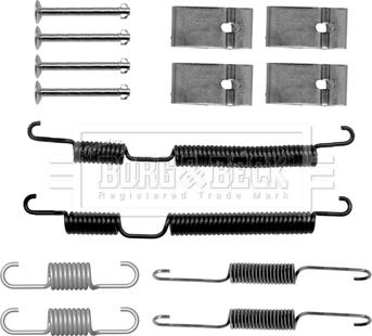 Borg & Beck BBK6310 - Kit accessori, Ganasce freno autozon.pro