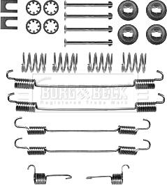 Borg & Beck BBK6327 - Kit accessori, Ganasce freno autozon.pro