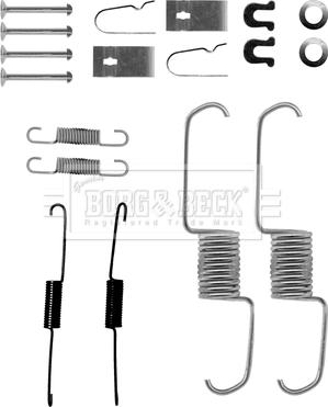 Borg & Beck BBK6269 - Kit accessori, Ganasce freno autozon.pro