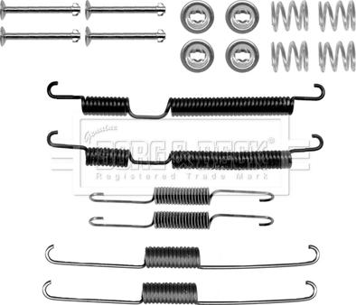 Borg & Beck BBK6266 - Kit accessori, Ganasce freno autozon.pro