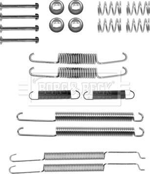 Borg & Beck BBK6267 - Kit accessori, Ganasce freno autozon.pro