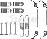 Borg & Beck BBK6205 - Kit accessori, Ganasce freno stazionamento autozon.pro