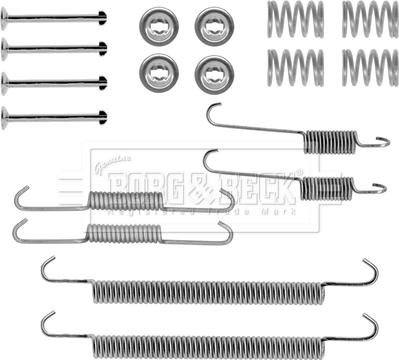 Borg & Beck BBK6200 - Kit accessori, Ganasce freno autozon.pro