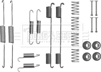 Borg & Beck BBK6239 - Kit accessori, Ganasce freno autozon.pro