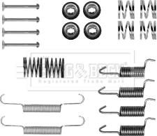 Borg & Beck BBK6233 - Kit accessori, Ganasce freno stazionamento autozon.pro